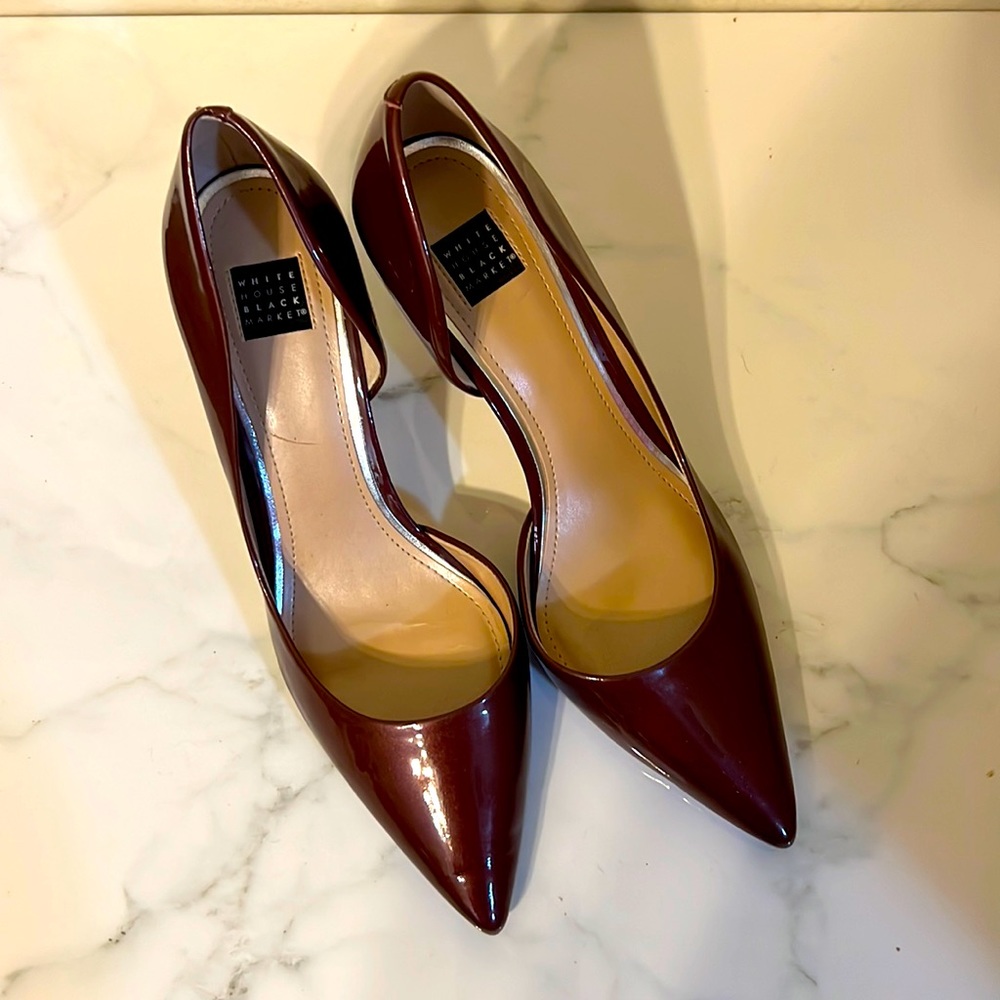 White House black market maroon heels